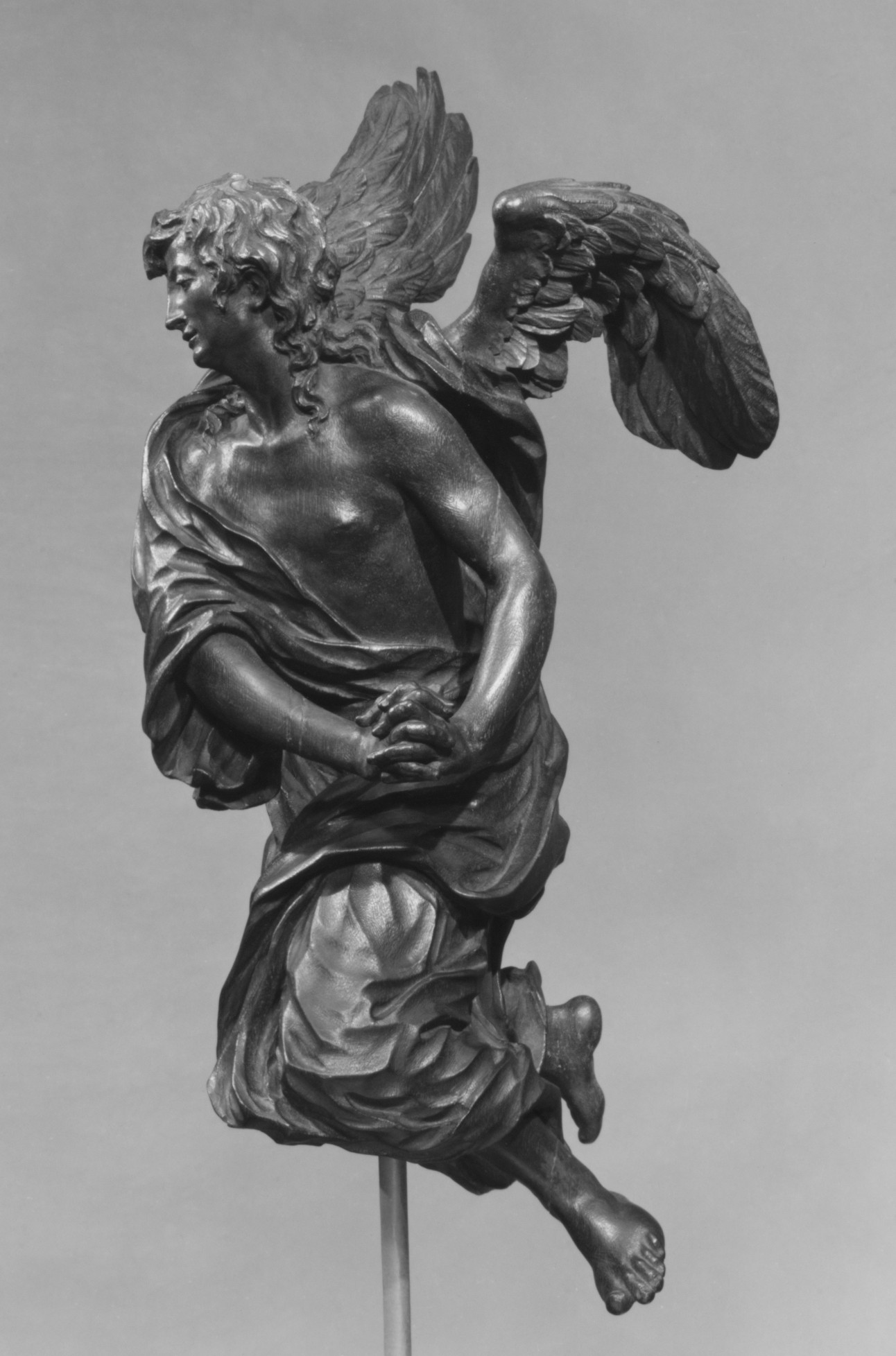 Hendrik-Frans Verbruggen - Angel (one of a pair) - Flemish - The
