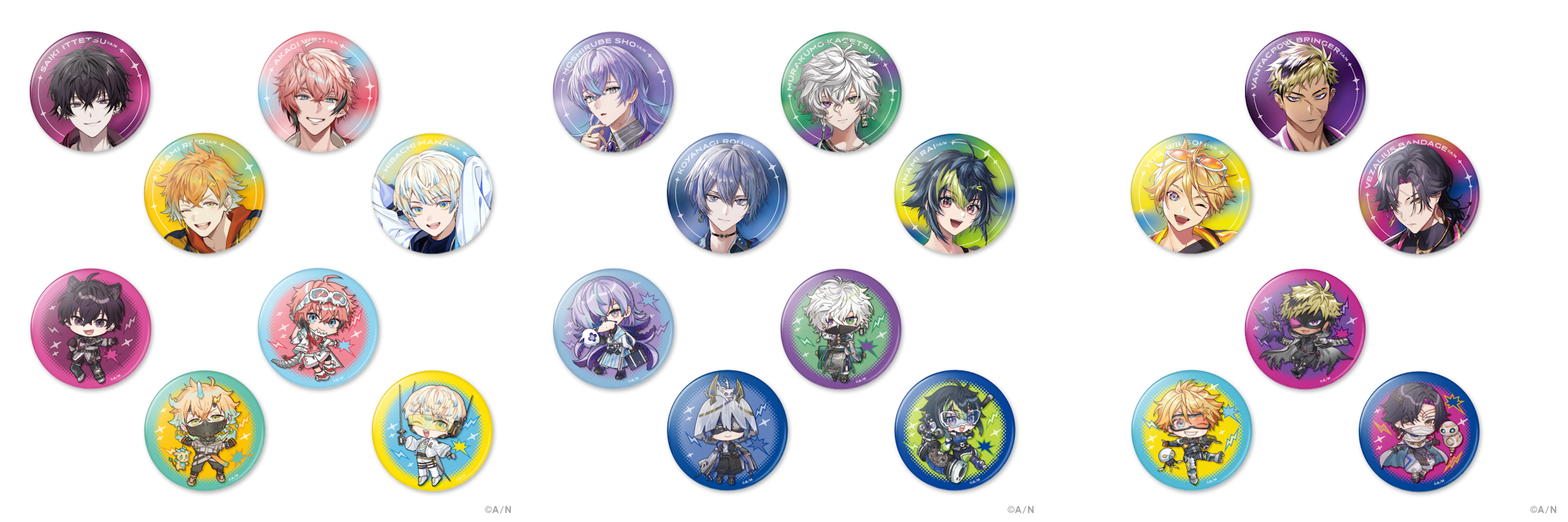 NIJISANJI ＆ NIJISANJI EN HEROES Half Anniversary」グッズ2023年11