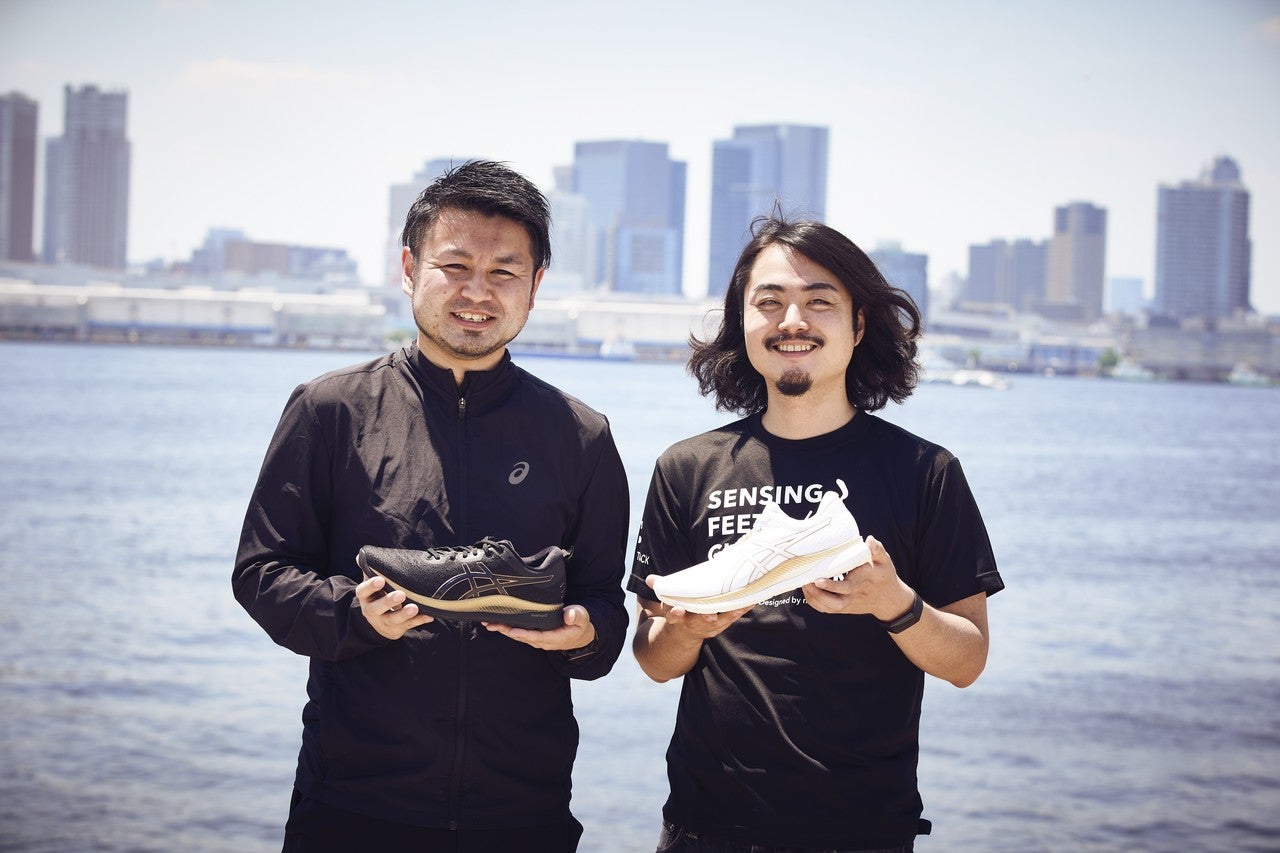 ASICSとno new folk studioの共同開発で実現、スマートシューズが作る