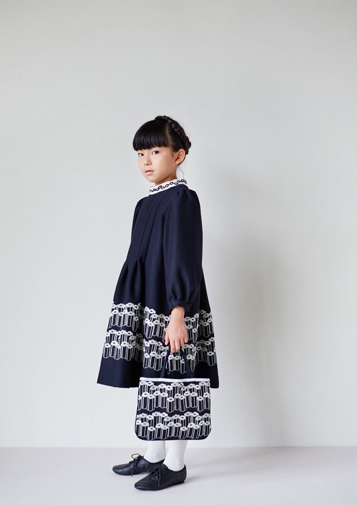 ミナペルホネン kids ワンピース 130 yula ミナペルホネン kids