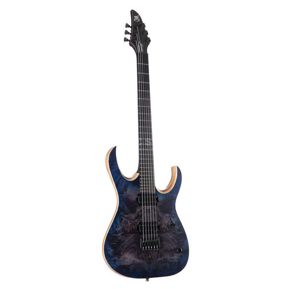 Mayones Duvell Elite 6 Dirty Purple Blue Burst Satin | USA