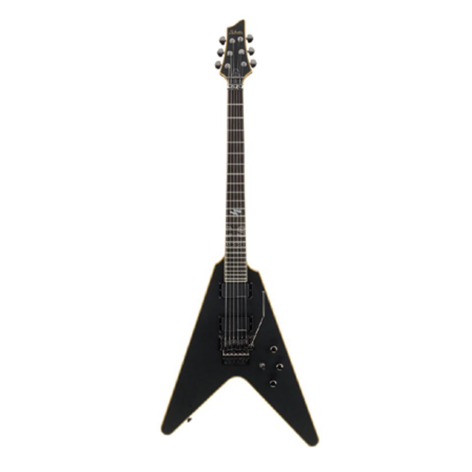 Schecter Black Jack ATX V-1 FR ABK Aged Black Satin | USA