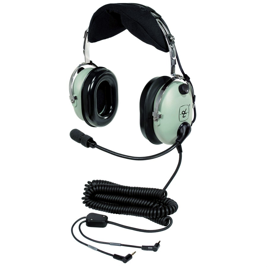 David Clark Computer Compatible Headset - 3.5mm plugs