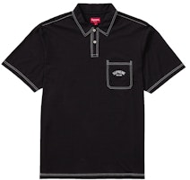 Buy Supreme Floral Patchwork Velour L/S Polo Slate - Novelship