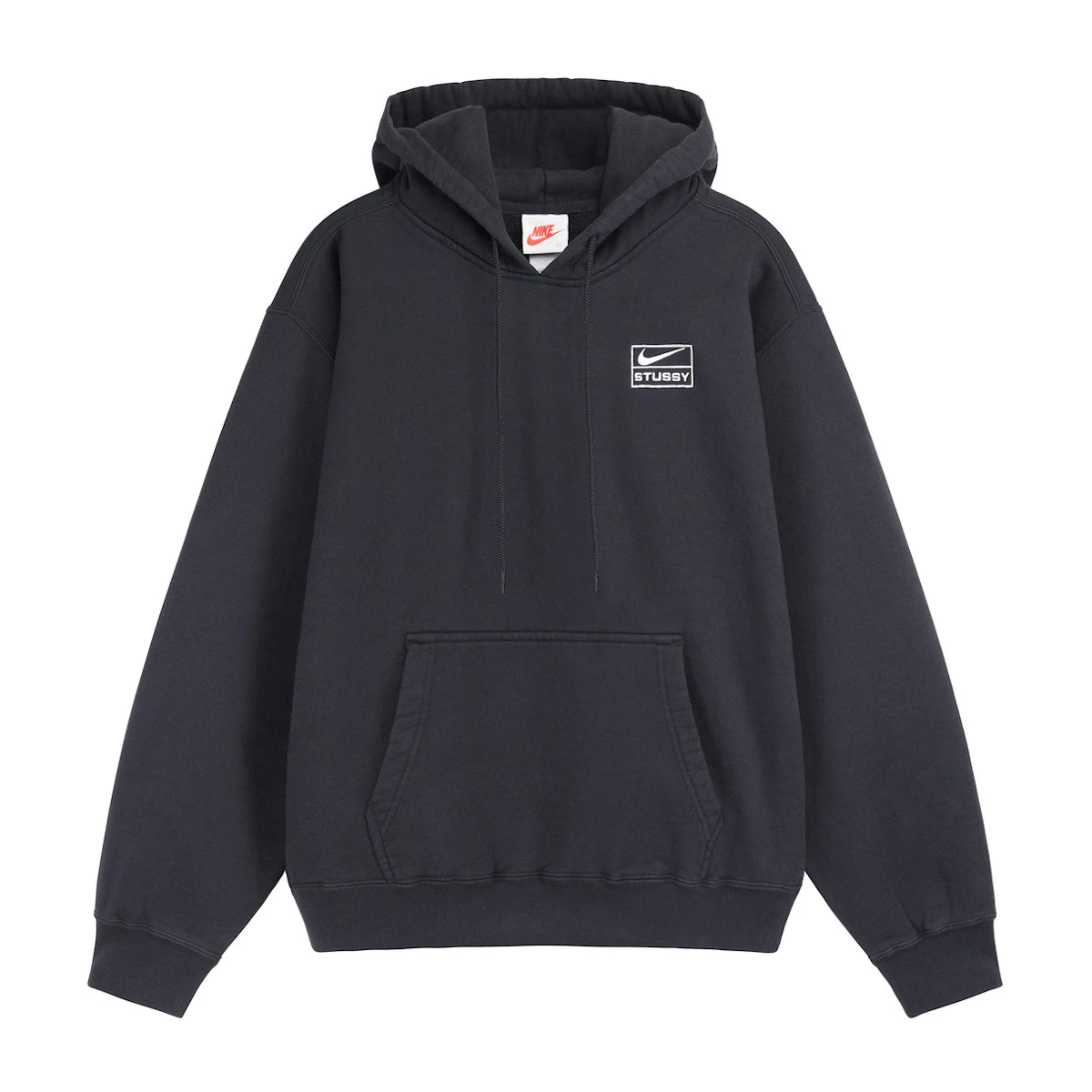 Buy Nike X Stussy Washed Hoodie Black - Novelship