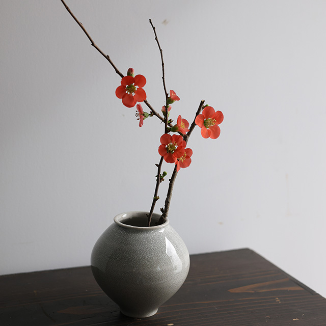 瀬戸焼の花入れ 甕型｜園芸｜中川政七商店 公式サイト