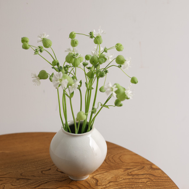 瀬戸焼の花入れ 甕型｜園芸｜中川政七商店 公式サイト