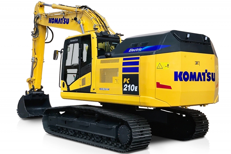 コマツが「20トン級電動油圧ショベル」でアピールする技術力｜ニュー