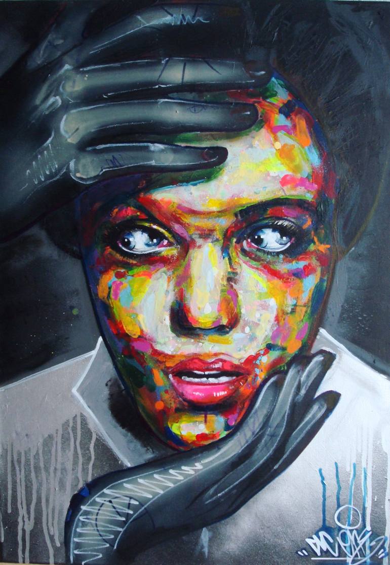 confused Painting by Ac One | Saatchi Art