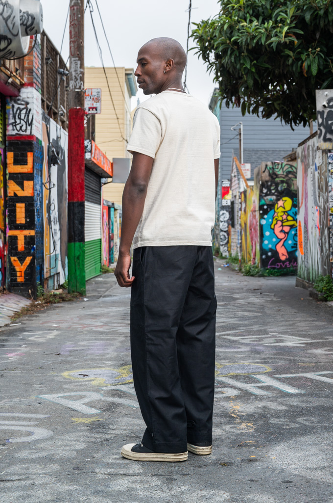 Buzz Rickson x William Gibson M-1943 Black Trousers - Civilian Model