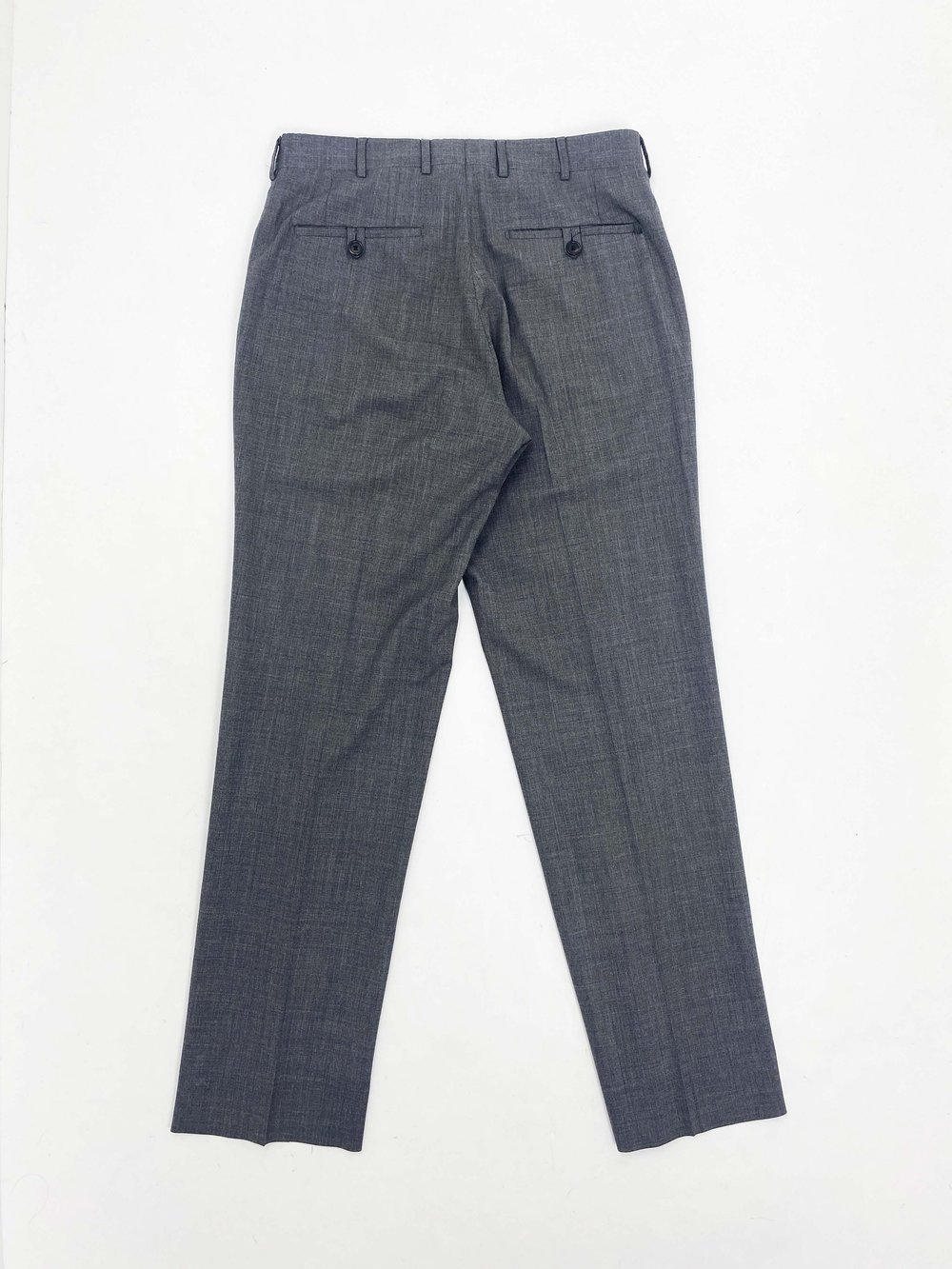 Prada gray wool pants — JAMES VELORIA