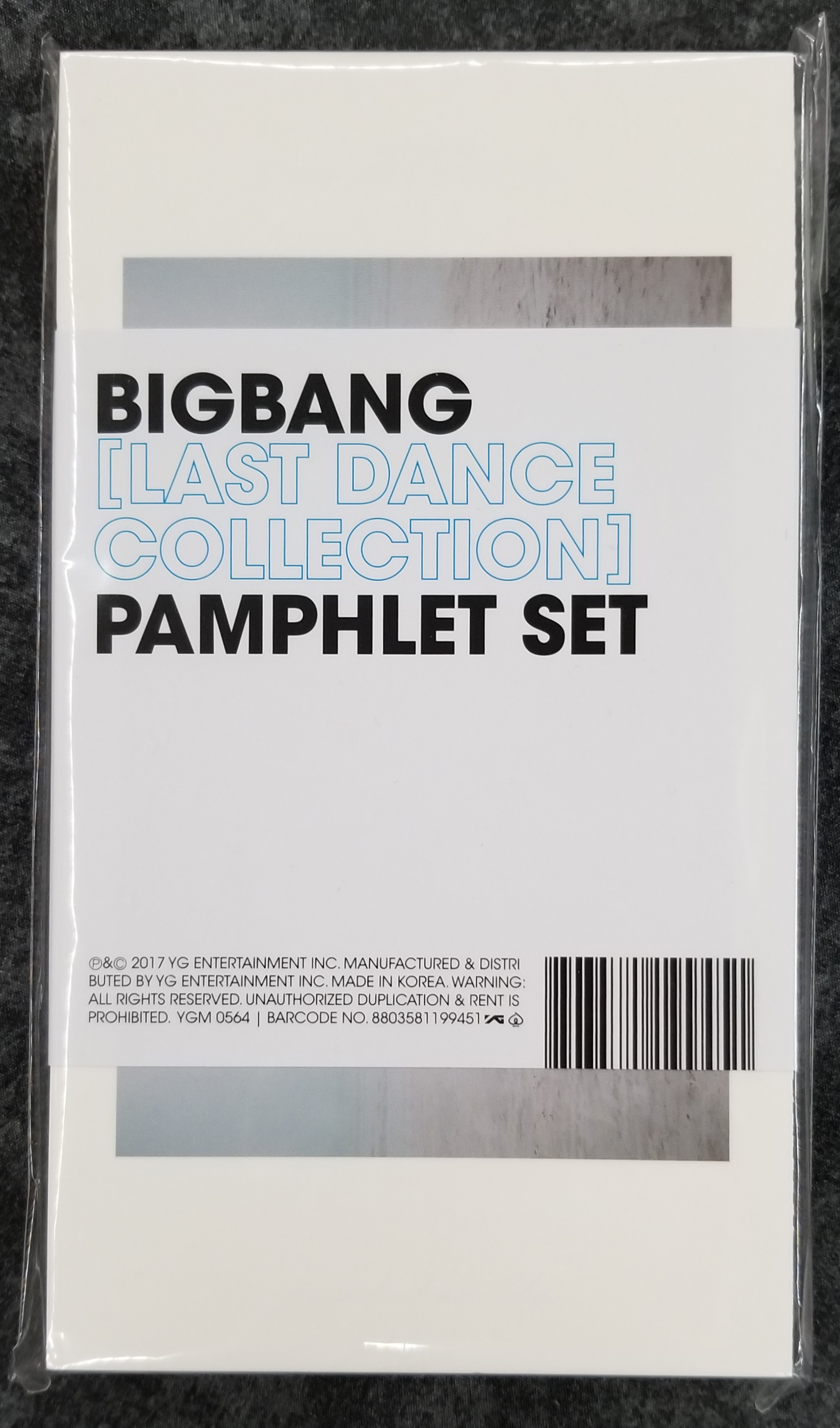 2017 - Last Dance in Seoul - Last Dance Collection Pamphlet Set