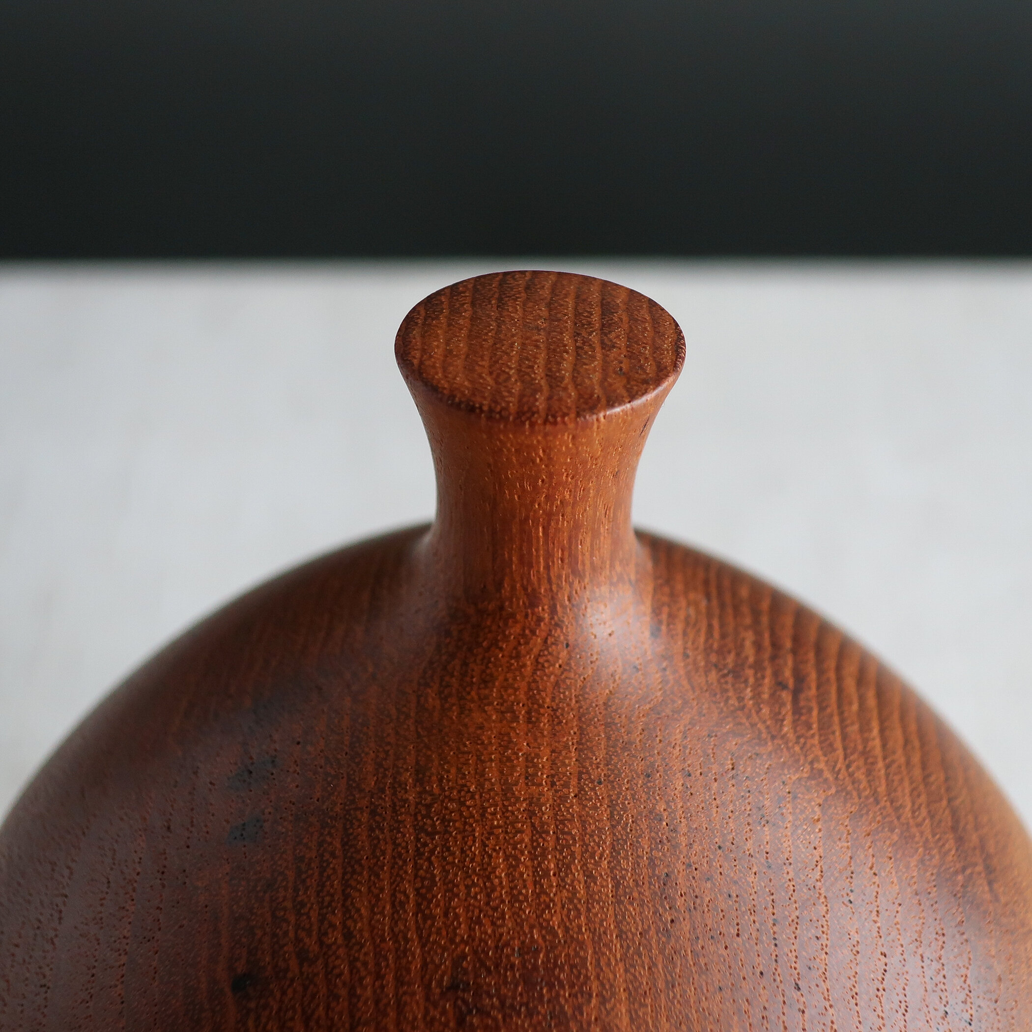 Dansk Teak Condiment Box by Jens Quistgaard IHQ 1960s - Acorn Jar