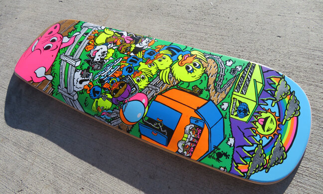 Mike Vallely - Barnyard 9.5″ x 31″ 30th year anniversary