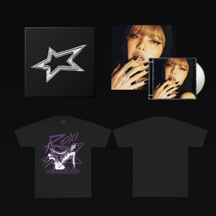 Official preorder LISA SIGNED ALTER EGO T-SHIRT CD BOXSET - ROXI