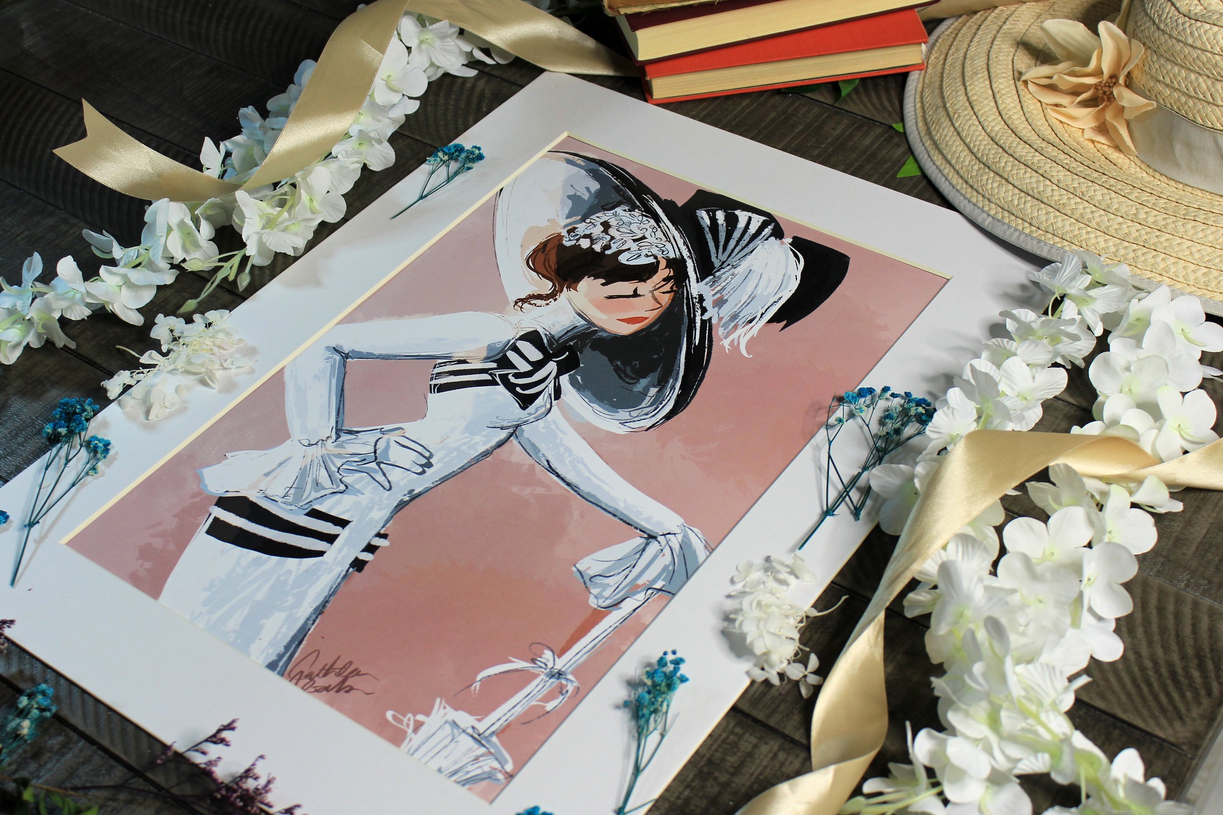 Audrey - My Fair Lady — THE ART OF CATHLEEN ABALOS