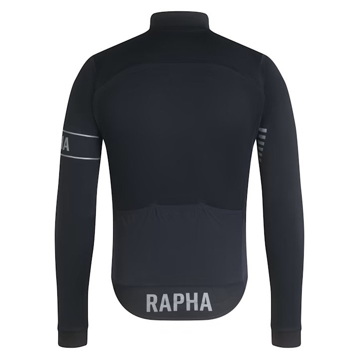 RAPHA Brevet Long Sleeve Windblock Jersey Dark Navy/White Men