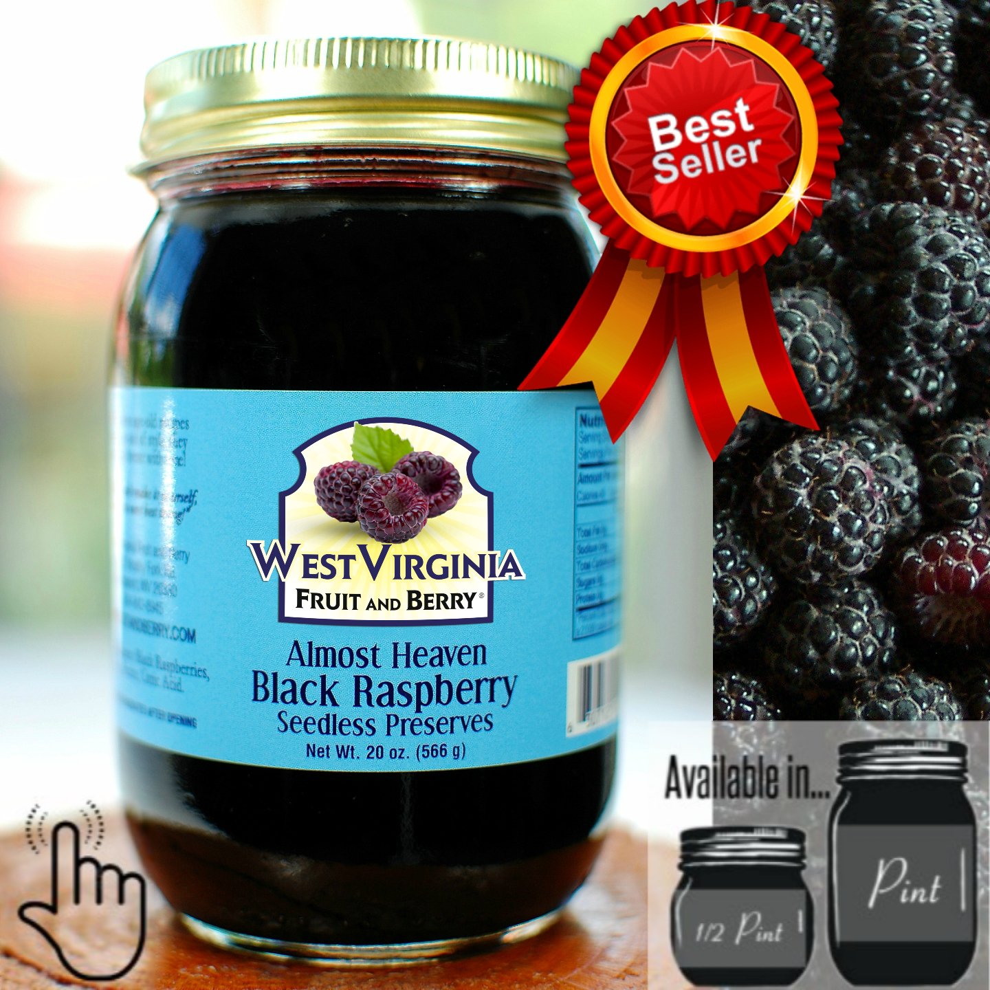 Mountain Blackberry™ Seedless Preserves — West Virginia Fruit and