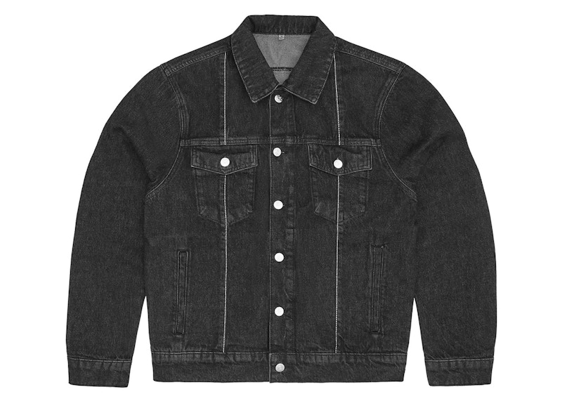 Corteiz C-Star Stitch-Down Denim Jacket Black メンズ - FW23 - JP