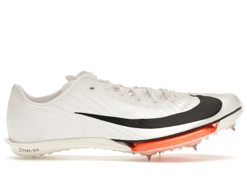 Nike スパイク・シューズ 12 ホワイト/オレンジ/ブルー マックスフライ