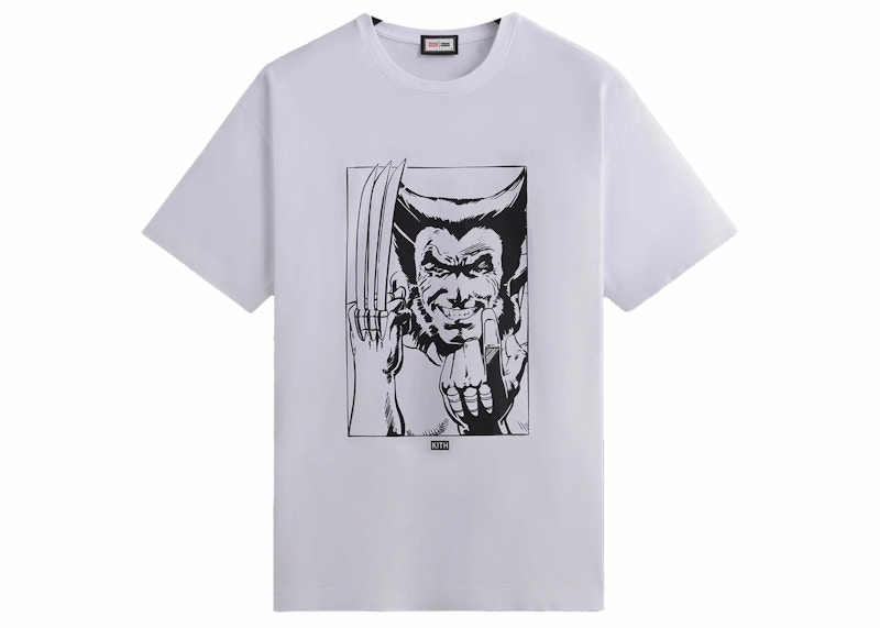 Kith x Marvel X-Men Anatomy Vintage Tee White PH Men's - SS23 - US
