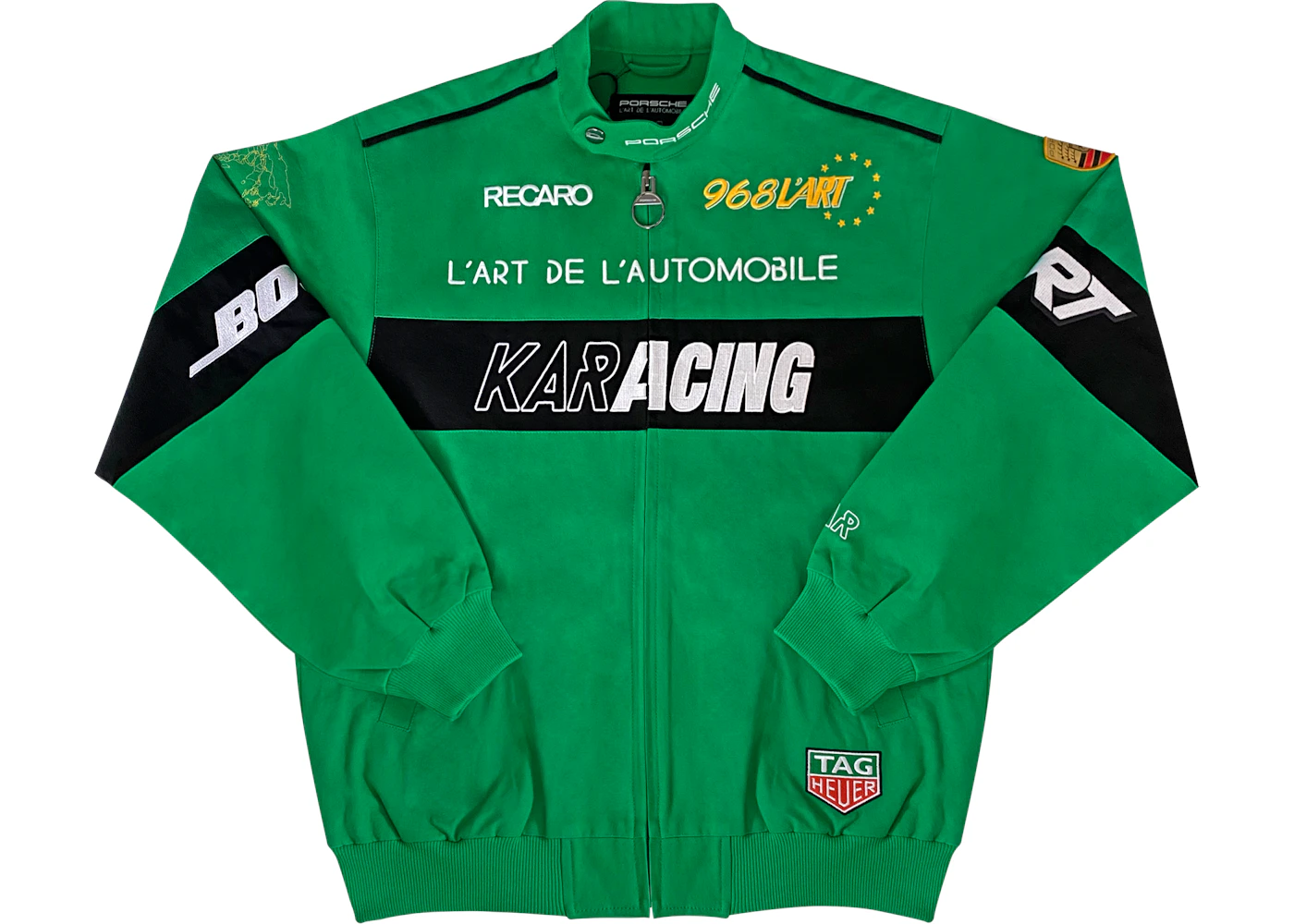 L'Art de L'Automobile Porsche 968 Design Team Jacket Green - FW21 - US