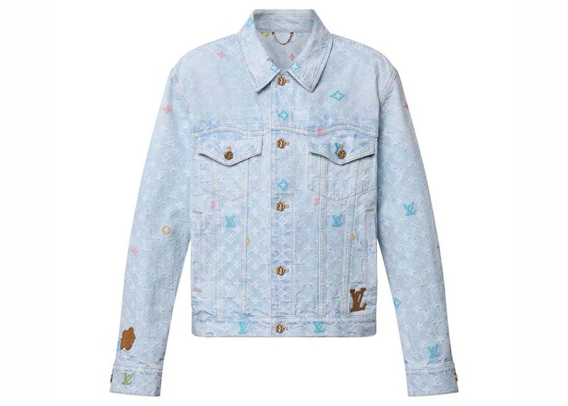 Louis Vuitton by Tyler, the Creator Monogram Denim Jacket Washed