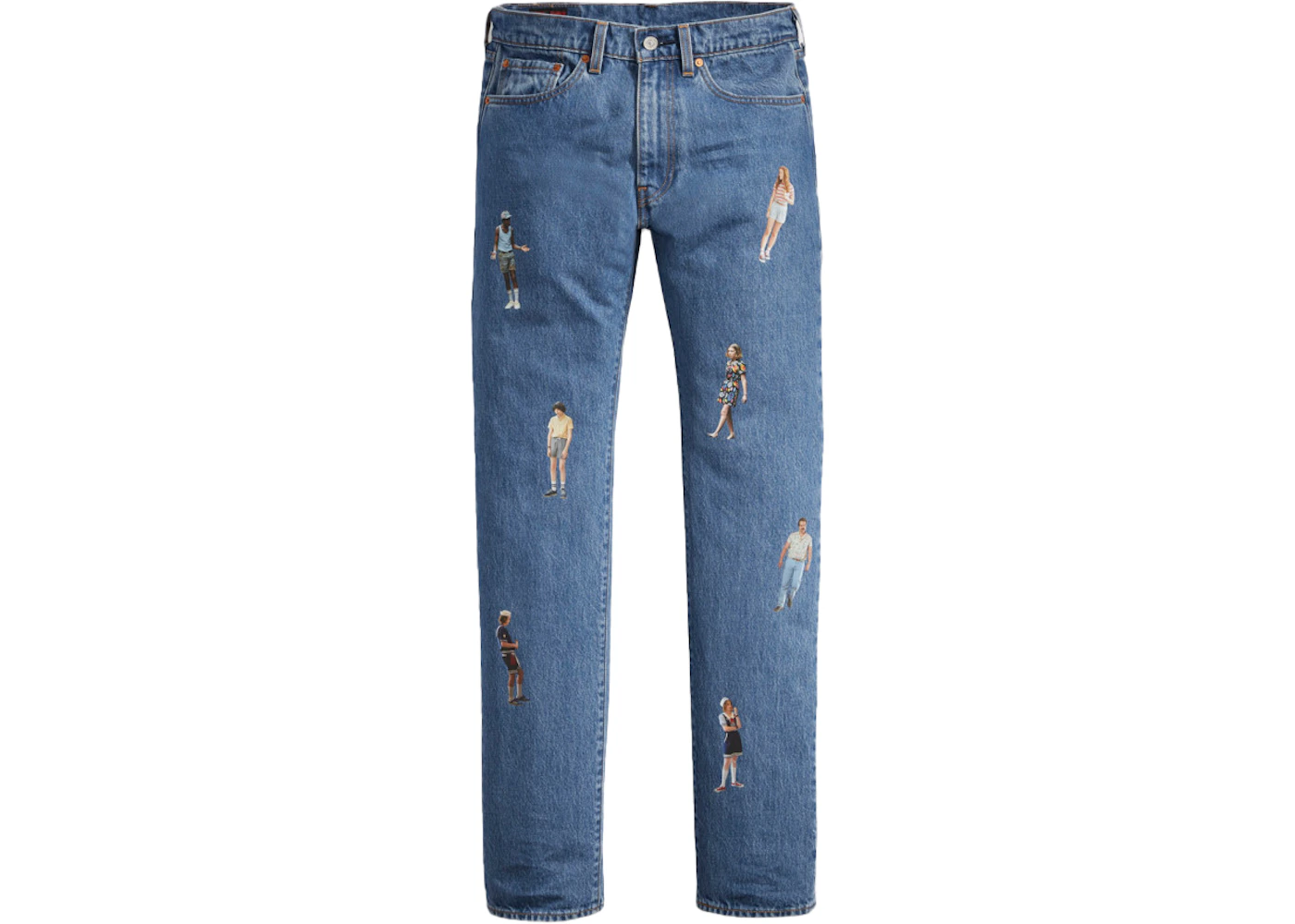 Levis x Stranger Things 505 Regular Fit Jeans Blue Men's - SS19 - GB