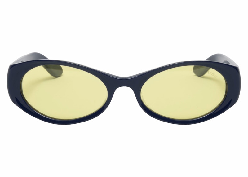 Stussy Tracy Sunglasses Marine/Yellow Men's - SS24 - US