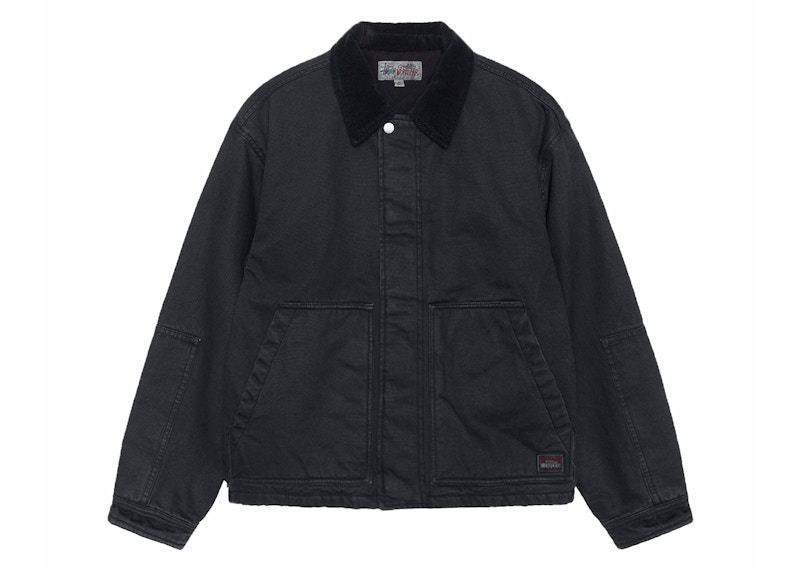 Stussy Workgear Jacket Black メンズ - FW24 - JP