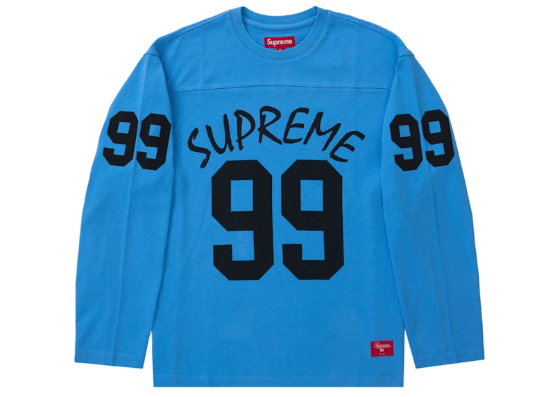 Supreme 99 L/S Football Top Blue メンズ - SS24 - JP