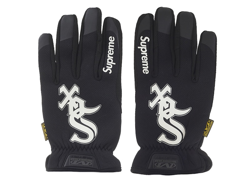 Gants Supreme Mechanix FastFit MLB Teams noirs de la Collection