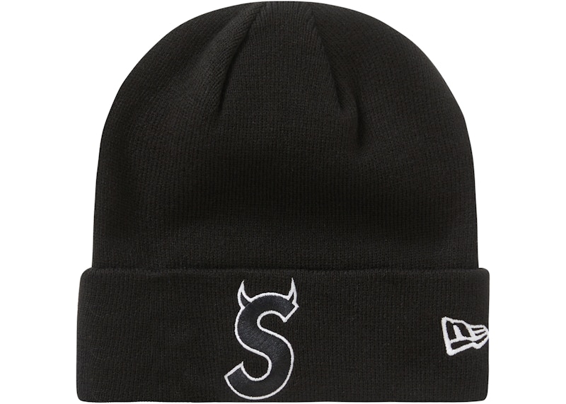 Supreme New Era S Logo Beanie (FW22) Black - FW22 - US