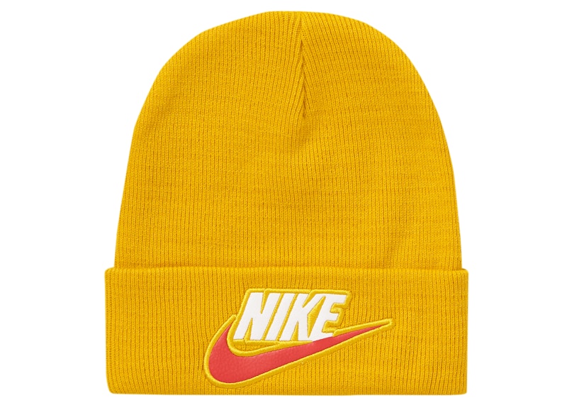 Supreme Nike Beanie Mustard - FW18 - US