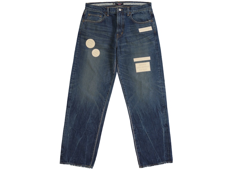 Supreme Number (N)ine Patches Loose Fit Jean Dark Indigo メンズ