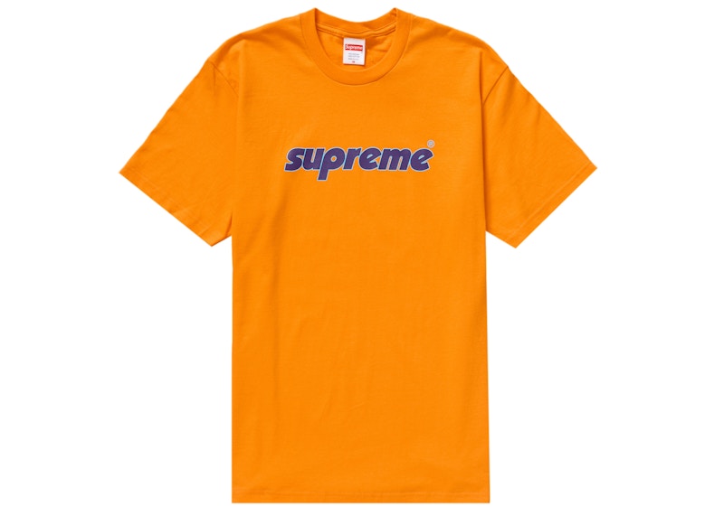 Supreme Pinline Tee Orange Men's - SS24 - US