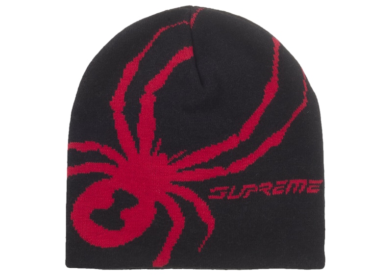 Supreme Spyder Beanie Black - JP
