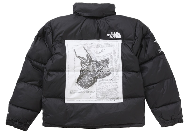 Supreme The North Face Nuptse Jacket Black メンズ - FW24 - JP