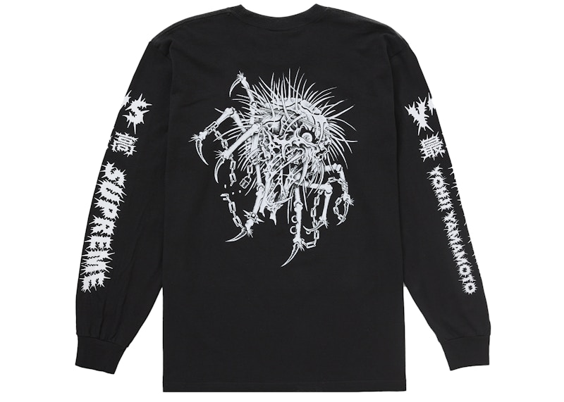Supreme Y's by Yohji Yamamoto L/S Tee Black Men's - FW25 - GB