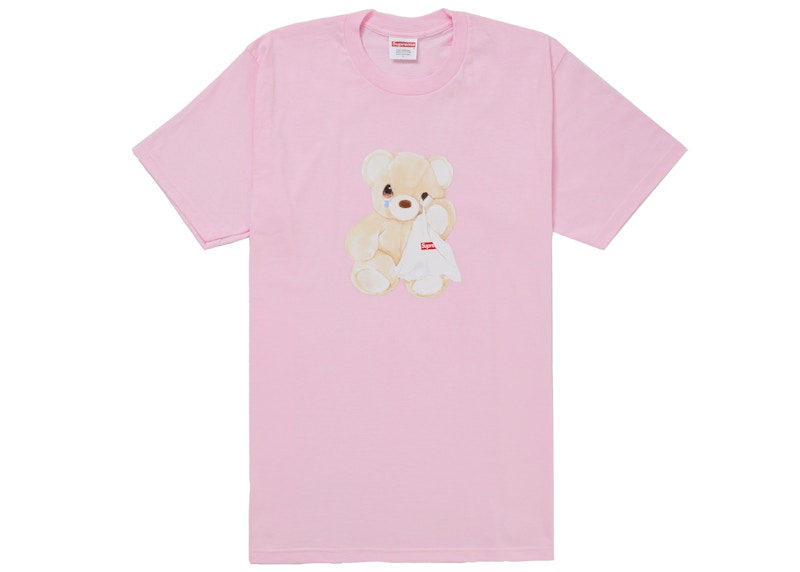 Supreme Bear Tee (SS25) Light Pink Men's - SS25 - US