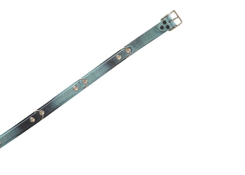 Supreme Blackmeans Concho Leather Belt Light Green - FW23 - US