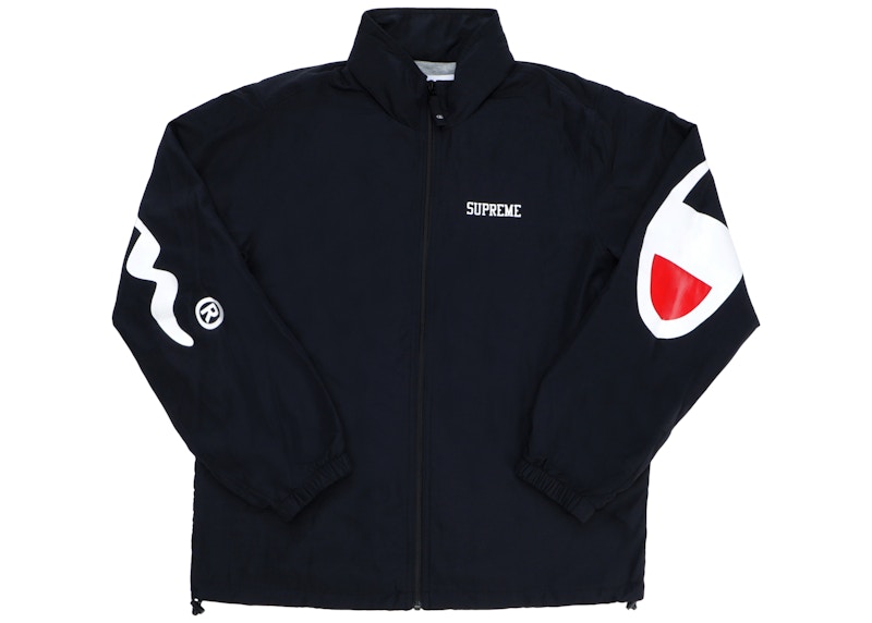 Supreme Champion Track Jacket Black Men's - SS18 - GB