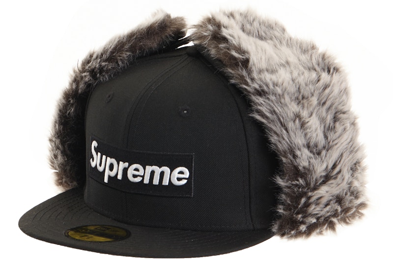 Supreme Earflap New Era Black - FW19 - US