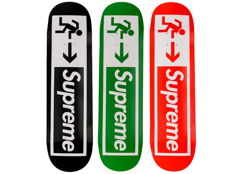 Supreme Exit Skateboard Deck Set - SS21 - JP