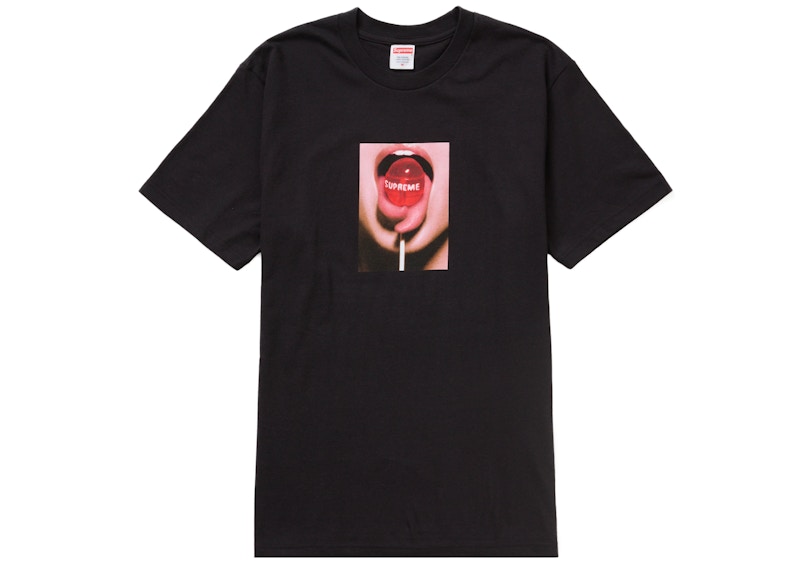 Supreme Lollipop Tee Schwarz Herren - FW24 – DE