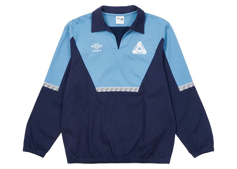 Palace x Umbro Classic Drill Top Dark Navy Men's - FW22 - US