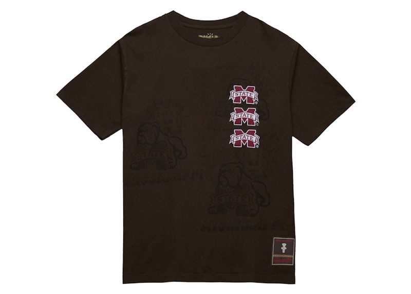 Travis Scott x Mitchell & Ness Mississippi State Bulldogs Seal T