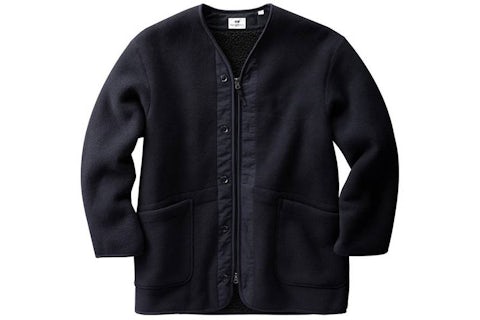 Uniqlo x Engineered Garments Fleece Collarless Coat (US Sizing