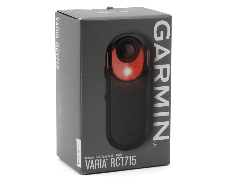 Garmin Varia RCT715 Rearview Radar w/ Tail Light & Camera (Black