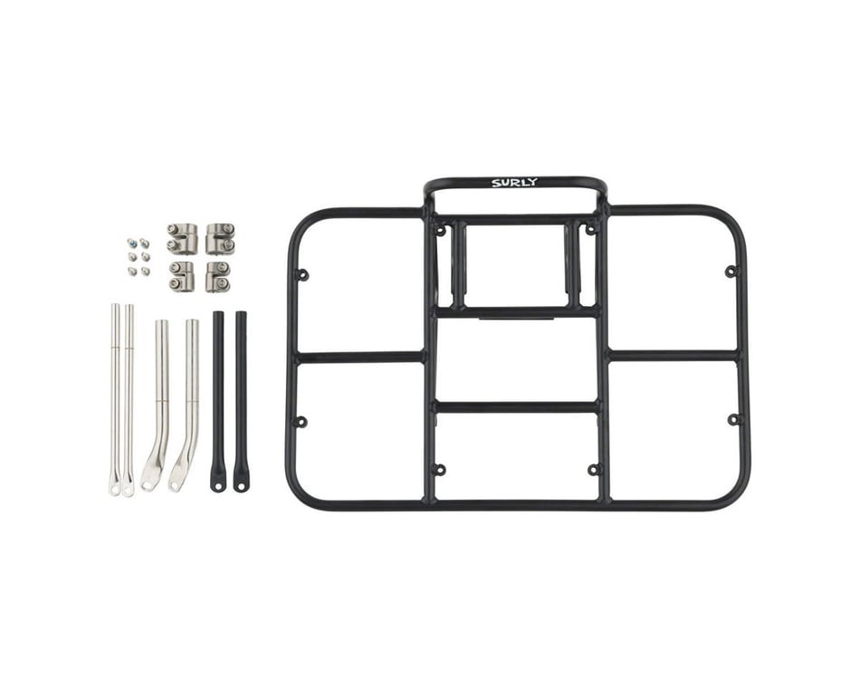 Surly 24-Pack Rack Front Rack (Black) - Performance Bicycle
